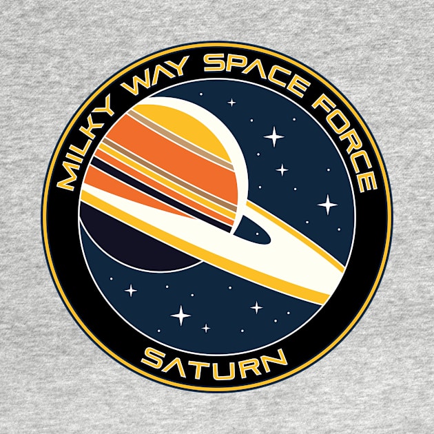 Milky Way Space Force - Saturn by The Antlered Wolf